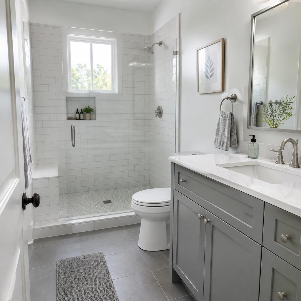 Bathroom Remodeling project by Barreto’s